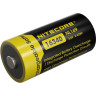 Аккумулятор NITECORE NL169 RCR123/16340 Li-ion 3.7v 950mAH Аккумулятор с защитой 0346