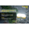 Фонарь NITECORE LR30 (жёлтый, магнитный, High CRI) 15684