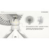 Портативный вентилятор для кемпинга NITECORE NEF10 Grey (серый) 22562